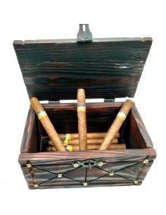 CAJA DE MADERA MAPAMUNDI 15x25 2