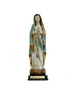 FIGURA VIRGEN DE LOURDES 22 CM
