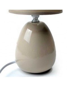 LAMPARA DE SOBREMESA BEIGE 27x13 2