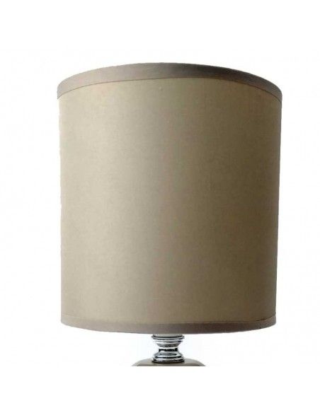 LAMPARA DE SOBREMESA BEIGE 27x13
