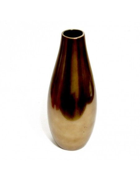 JARRÓN COLOR ORO VIEJO