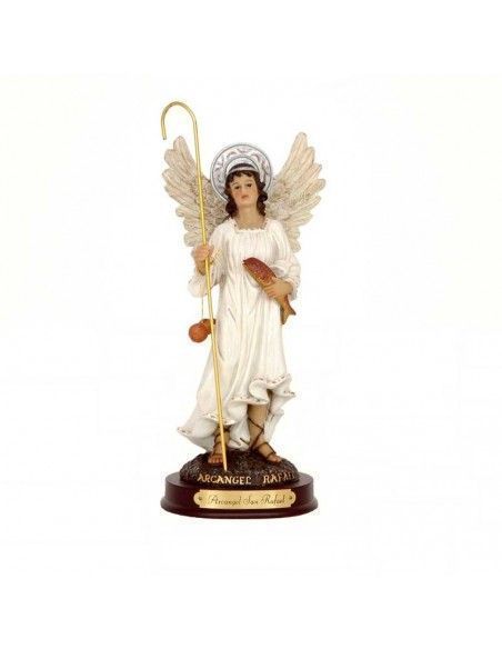 FIGURA ARCANGEL SAN RAFAEL  21 CM