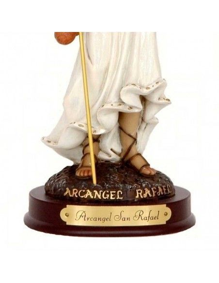 FIGURA ARCANGEL SAN RAFAEL  21 CM