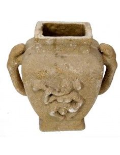 JARRON RESINA RELIEVE 28X25