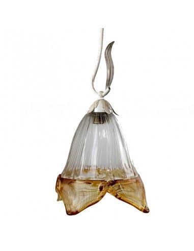 COLGANTE DE TECHO EN METAL BLANCO
