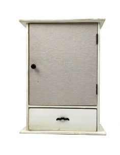 GUARDA LLAVES BLANCO 40x30