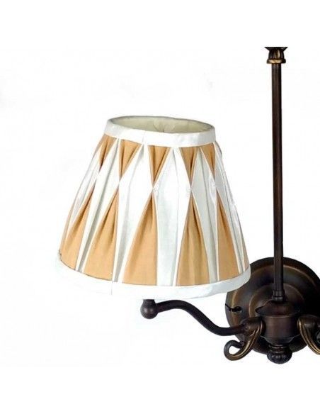 APLIQUE DE METAL CON PANTALLA 40X43