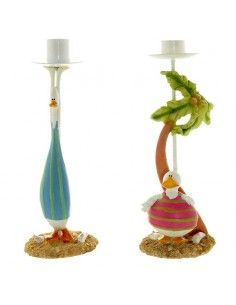 PAREJAS CANDELABRO PATO 21X7