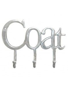 PERCHA DE PARED ALUMINIO COAT BAG HEART 2