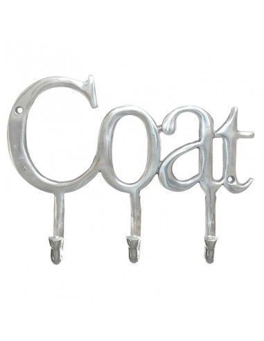 PERCHA DE PARED ALUMINIO COAT BAG HEART