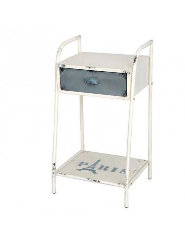 MESA AUXILIAR METAL COMBINADO 80x44