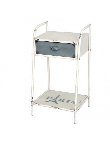 MESA AUXILIAR METAL COMBINADO 80x44