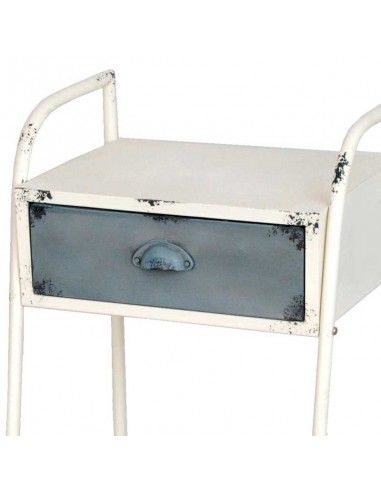 MESA AUXILIAR METAL COMBINADO 80x44