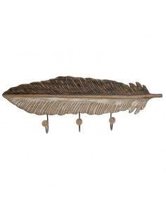 PERCHA DE PARED HOJAS 26X72.5