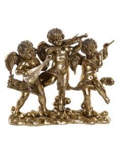 FIGURA DE ANGEL DORADO