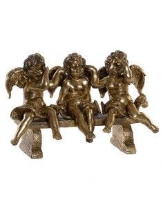 FIGURA DE ANGEL DORADO 2