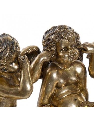 FIGURA DE ANGEL DORADO