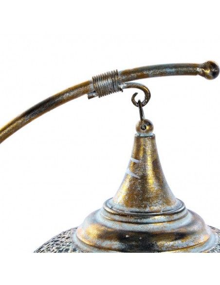 FAROL METAL DORADO VINTAGE 90X34
