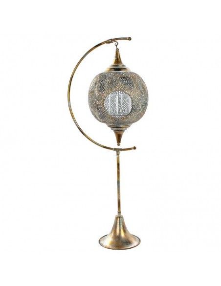 FAROL METAL DORADO VINTAGE 90X34