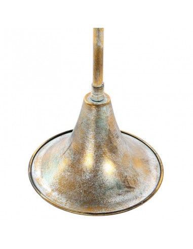 FAROL METAL DORADO VINTAGE 90X34