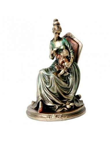 FIGURA DE MUJER CON NIÑO 29 o 28 cm