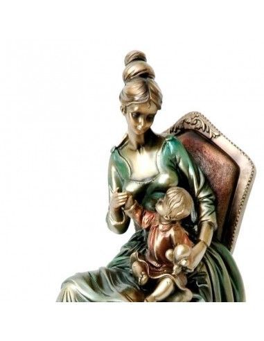 FIGURA DE MUJER CON NIÑO 29 o 28 cm