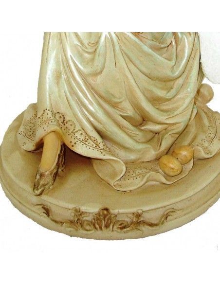 FIGURA MATERNIDAD MUJER CON BEBÉ 29 cm