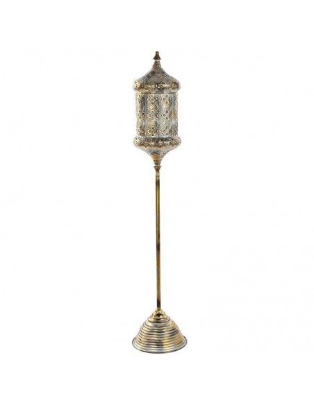 FAROL COLGANTE METAL DORADO VINTAGE 134x21