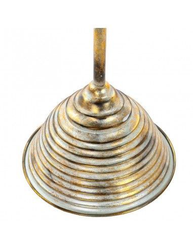 FAROL COLGANTE METAL DORADO VINTAGE 134x21