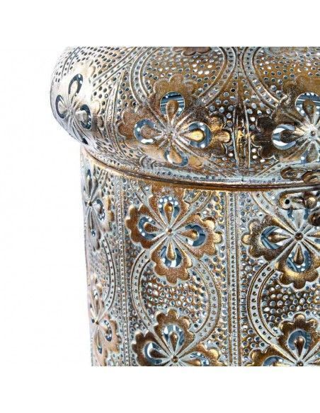FAROL COLGANTE METAL DORADO VINTAGE 134x21