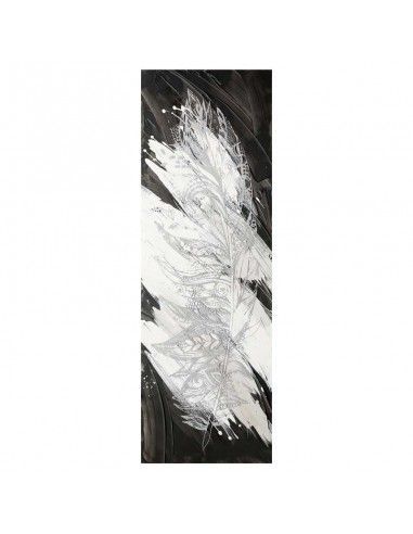 CUADRO PLUMA ALUMINIO MODERNO SET DE DOS 150x50