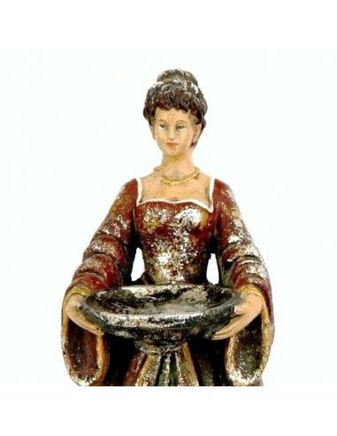 PAREJAS CANDELABRO MEDIEVAL DORADO 26.5