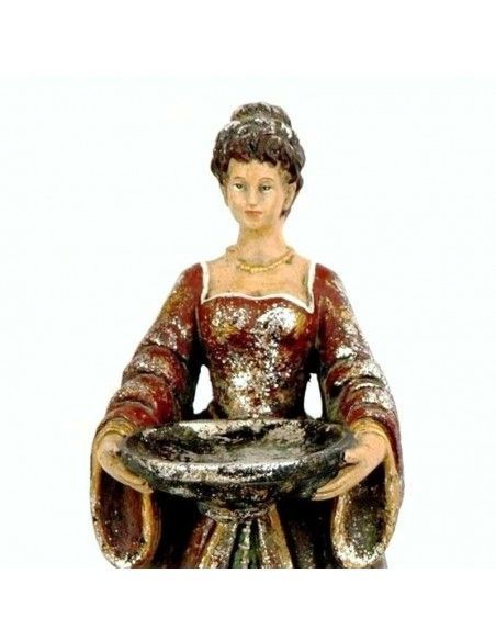PAREJAS CANDELABRO MEDIEVAL DORADO 26.5