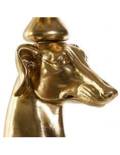 FIGURA GALGO CANDELABRO 75X39 2