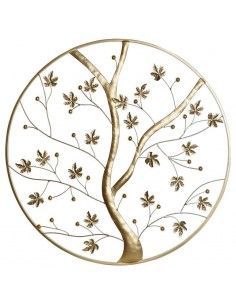 DECORATIVO PARED METAL ARBOL 93.5 cm