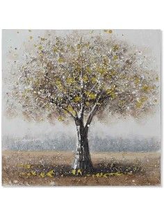 CUADRO ARBOL DE LA VIDA AZUL SET DE DOS 50X50 2