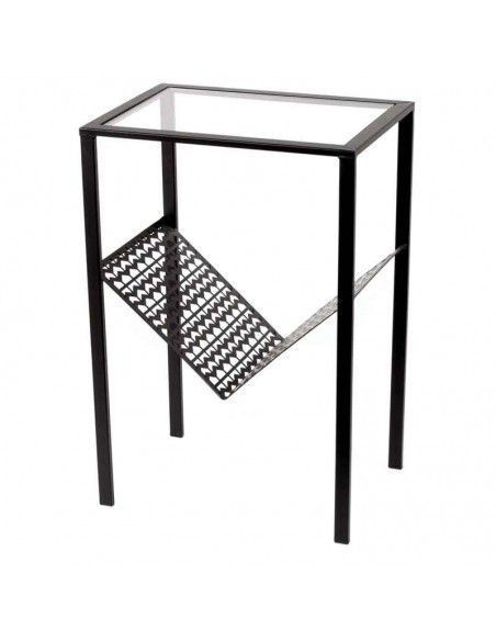 MESA REVISTERO MODERNO UVE 65x43