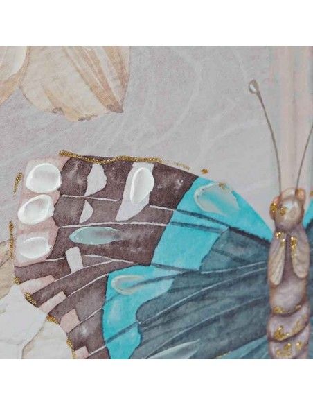 CUADRO MARIPOSAS SET DE DOS 50x50