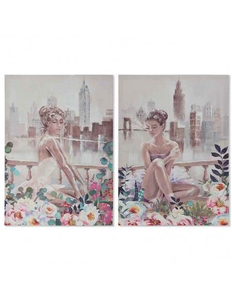 SET CUADRO MUJER 70x50