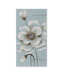 CUADRO FLOR MODERNO SET DE DOS 60x30 2