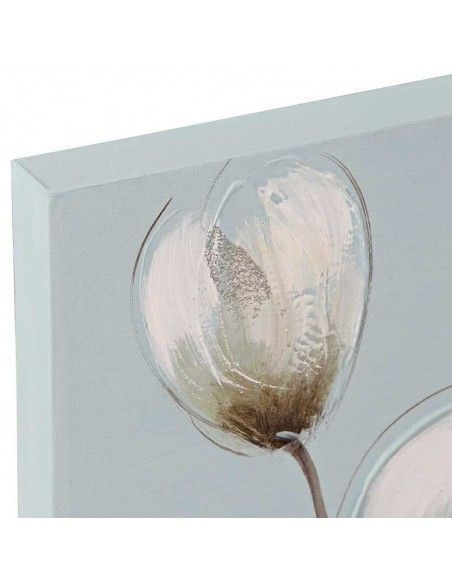 CUADRO FLOR MODERNO SET DE DOS 60x30