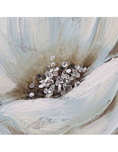 CUADRO FLOR MODERNO SET DE DOS 60x30