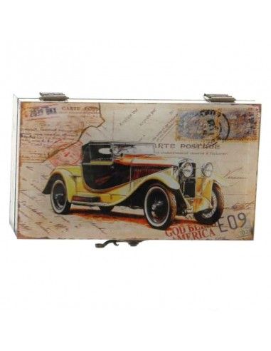 CAJA SET DE 3 ANTIC CAR 23CM/20CM/17CM