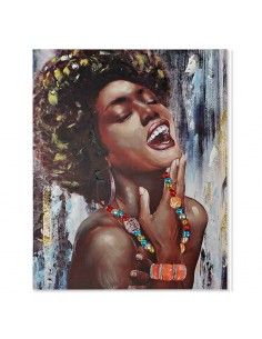 CUADROS MUJER AFRICANA 100X80 2