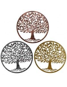 DECORATIVO PARED METAL ARBOL100 cm