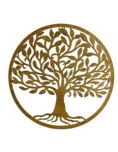 DECORATIVO PARED METAL ARBOL100 cm 2