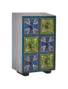 JOYERO SEIS CAJONES 19X12