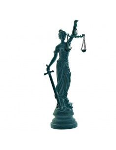FIGURA DE DIOSA DE LA JUSTICIA 56x19.5