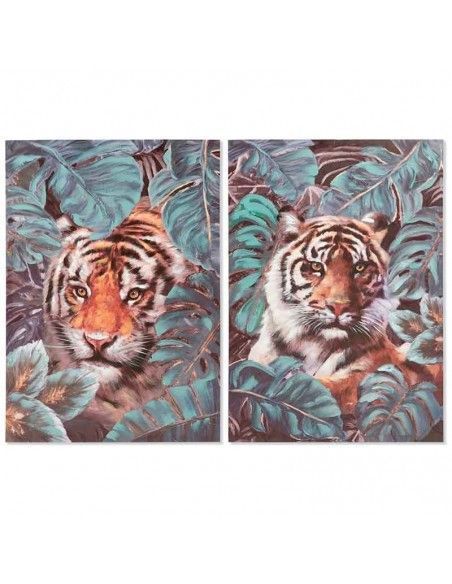 SET CUADRO  TIGRE 100x70