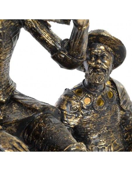 FIGURA DON QUIJOTE Y SANCHO PANZA 31X18